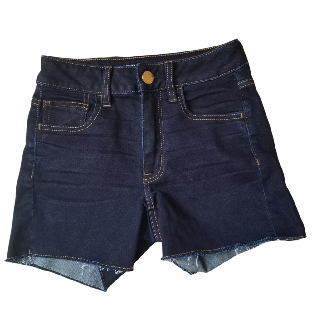 American Eagle Women’s Hi-Rise Super Stretch Jean Shorts - Size 2